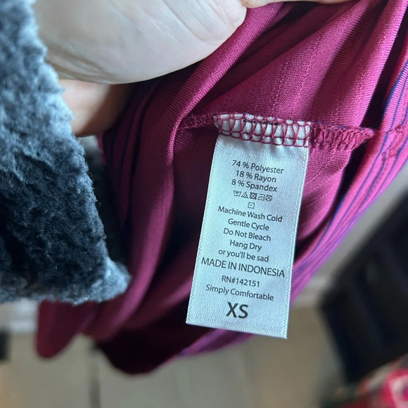 LULAROE AMELIA STRIPED DRESS - Picture 4 of 5